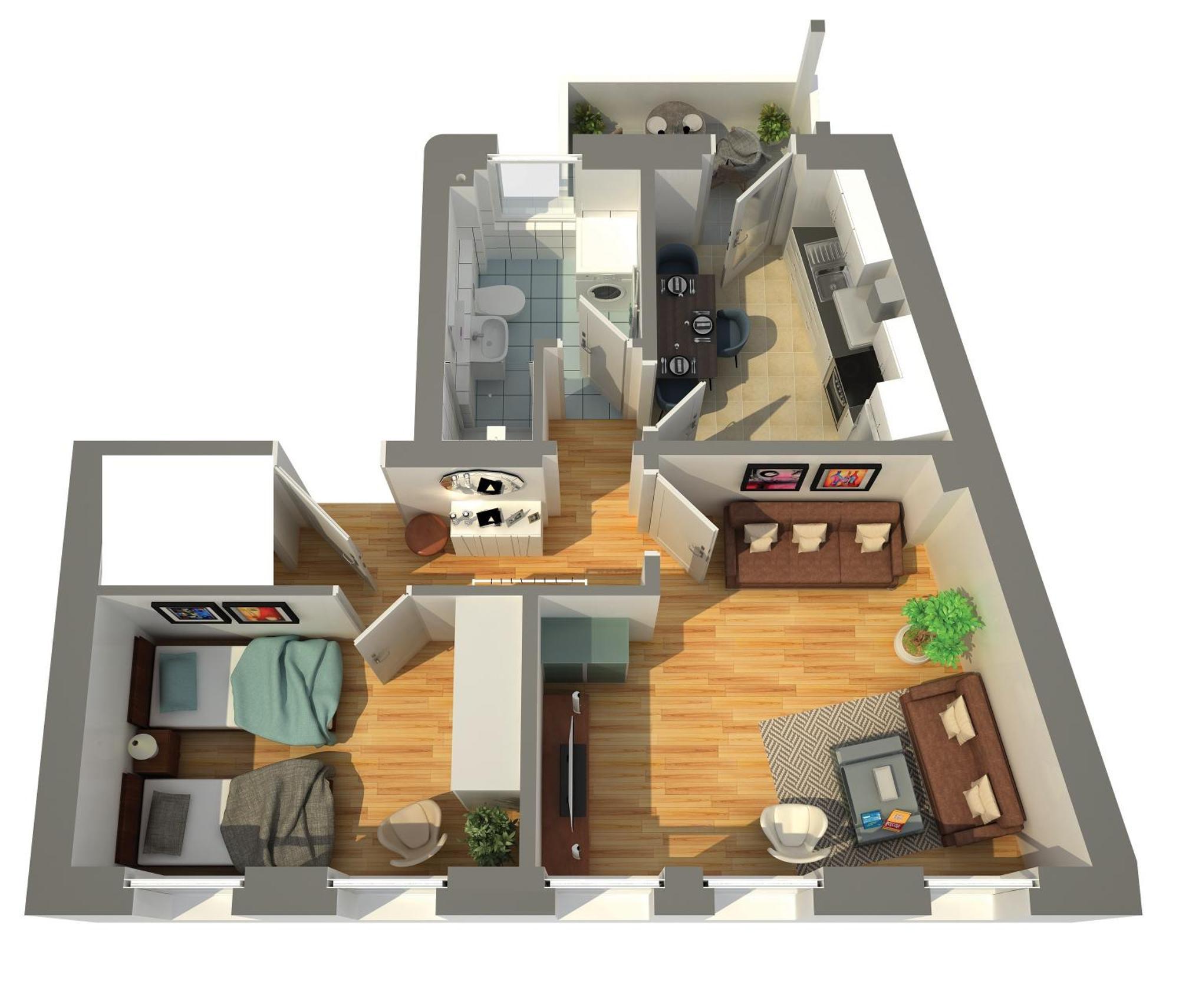 Gemuetliches Apartment, Seenaehe, Wm, Wlan, Balkon مارك كليبرغ المظهر الخارجي الصورة